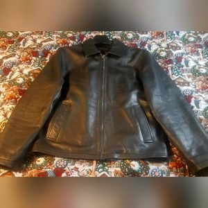 Leather  Dress  jacket